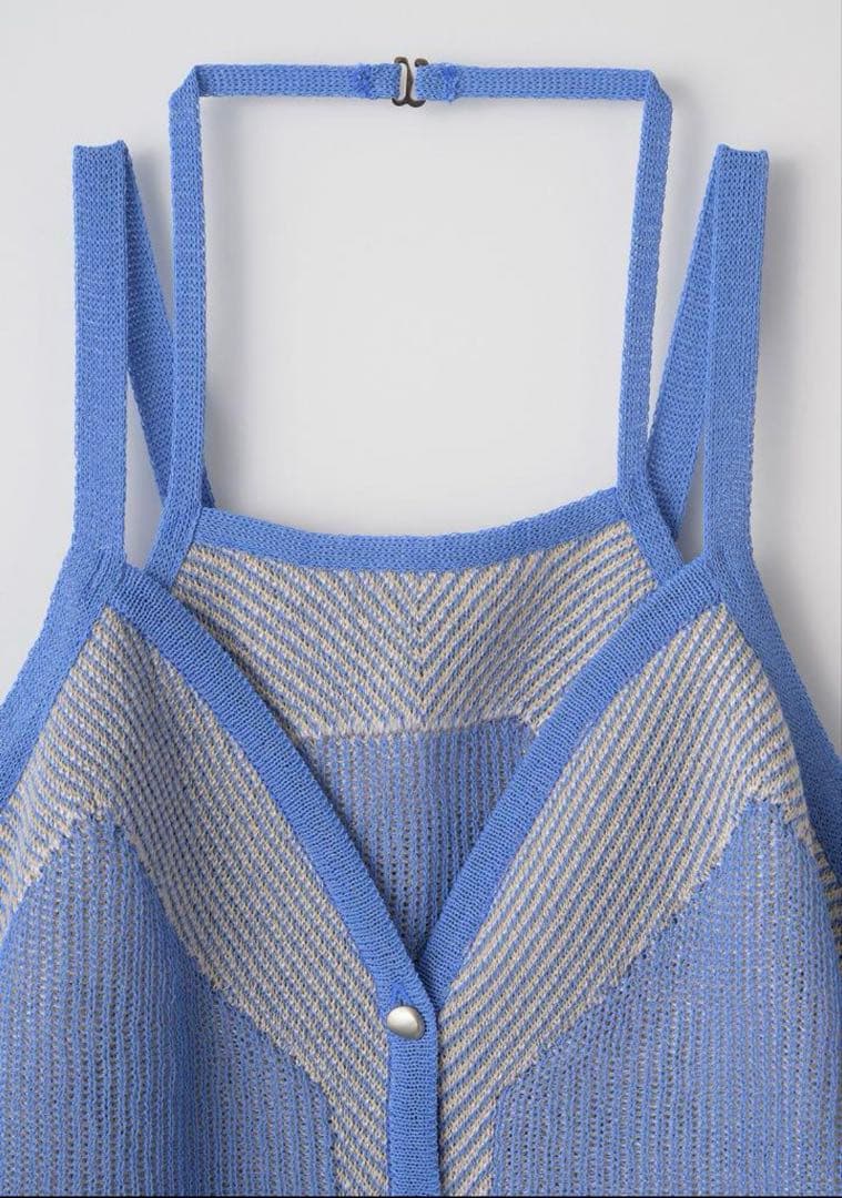 田*美様 Pigment knit camisole MURRAL