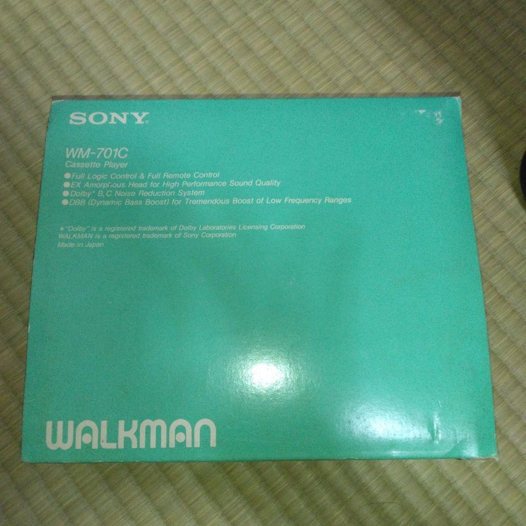 SONY　Walkman WM-701C カセットプレーヤー