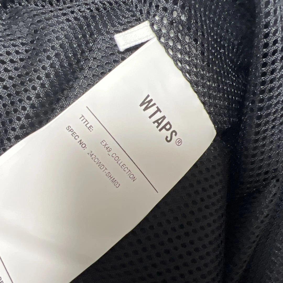 美品 WTAPS Finder LS Nylon Tussah \"Black\"