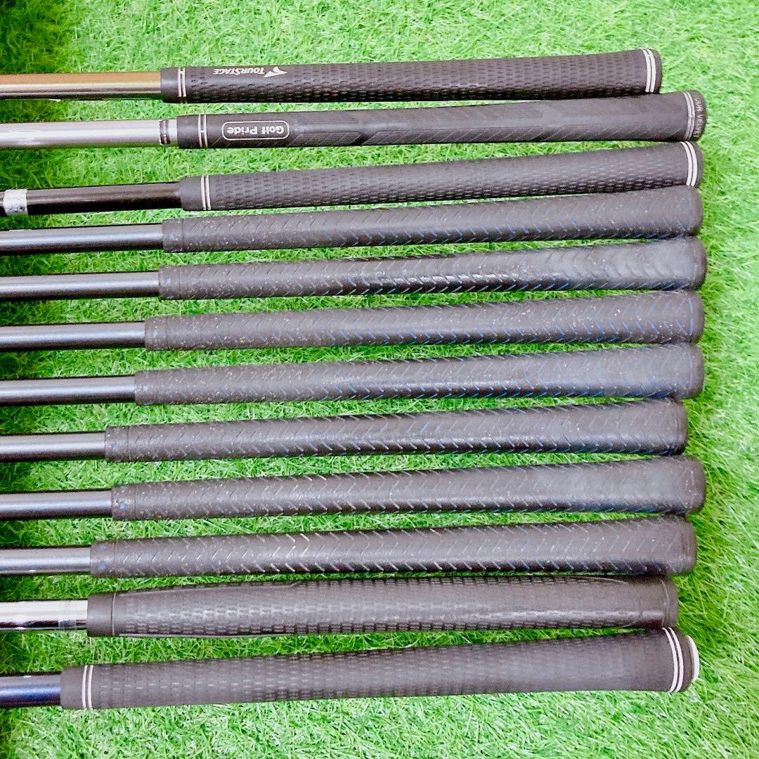 H2.ツアーステージ　初心者オススメ　ゴルフクラブ　メンズセット　右利き　12本