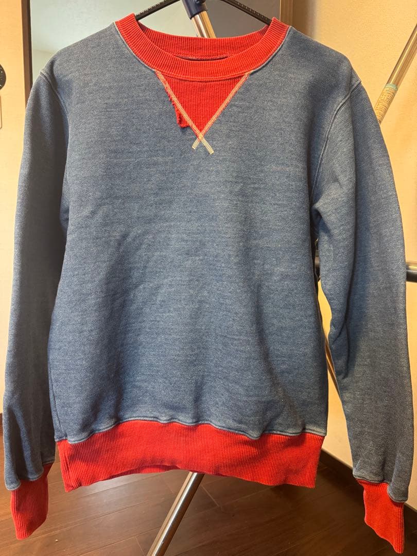 KAPITAL スウェット 青 赤 サイズ3