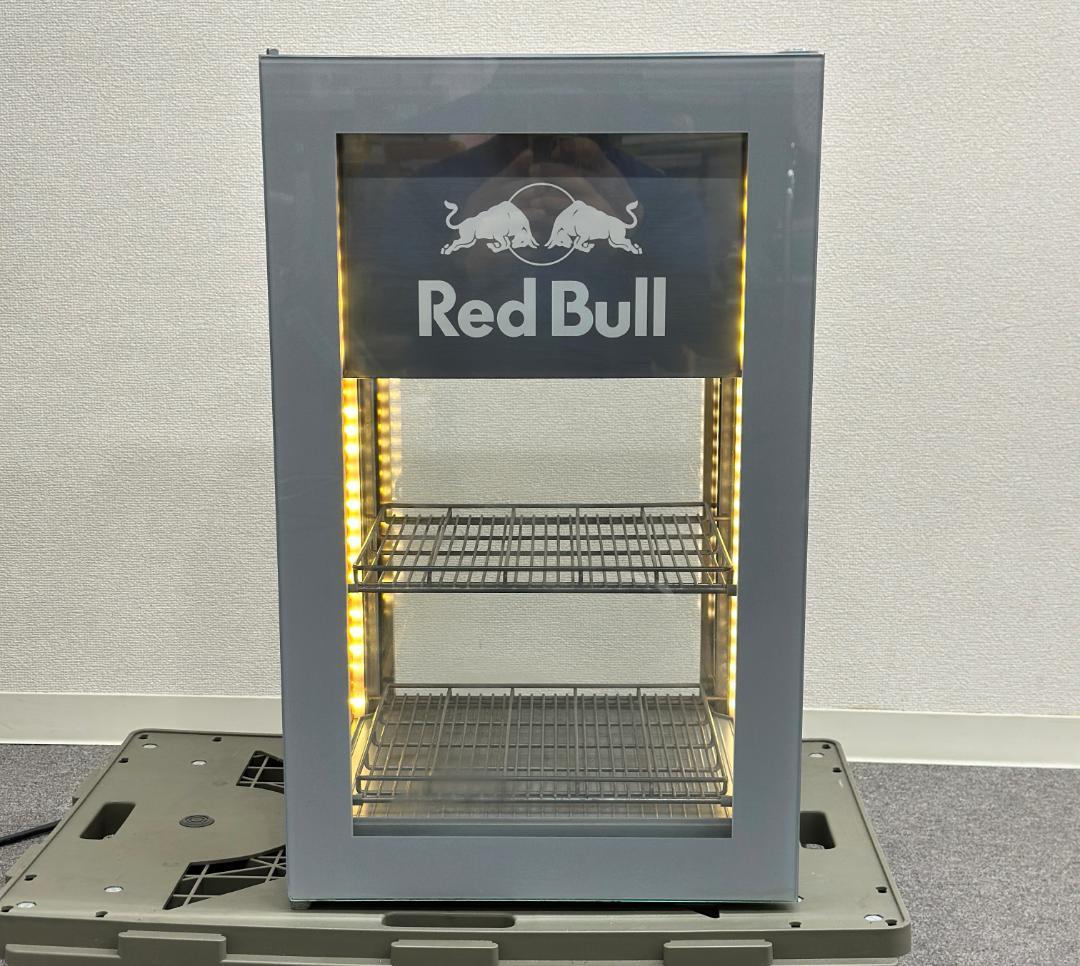 レア！非売品■レッドブル■冷蔵ショーケース　冷蔵庫　LEDライト付き　やや訳アリ