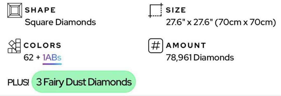 ダイヤモンドアートクラブ　 DAC キット