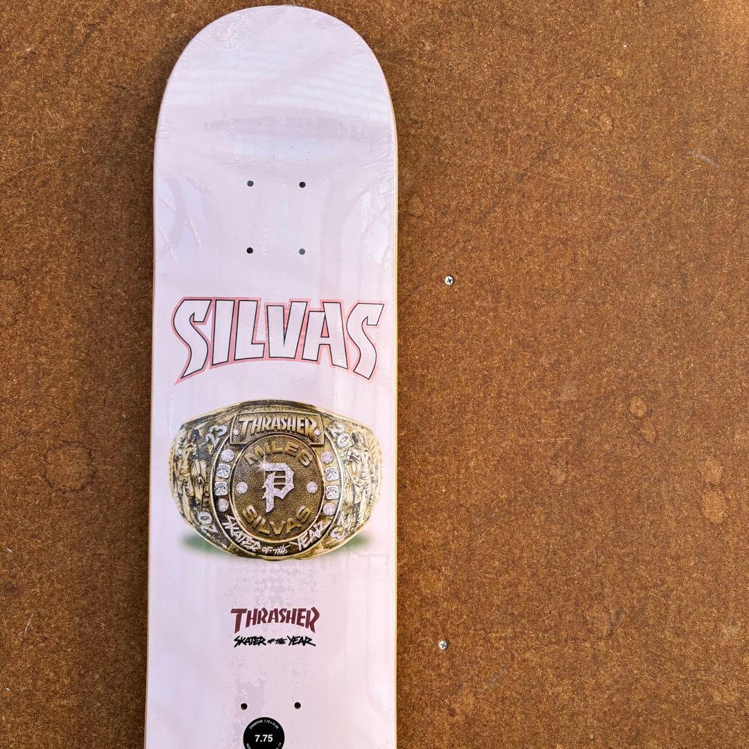 PRIMITIVE スケートボードデッキ 7.75 THRASHER