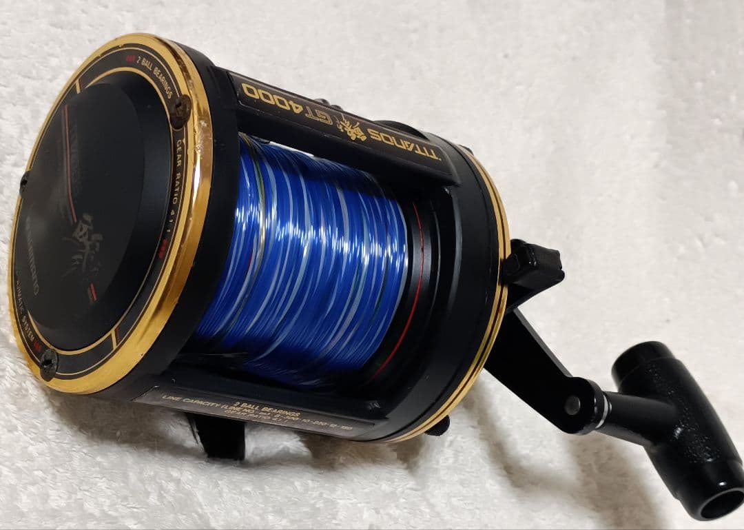 シマノチタノス鯵GT4000良品！新品ライン付