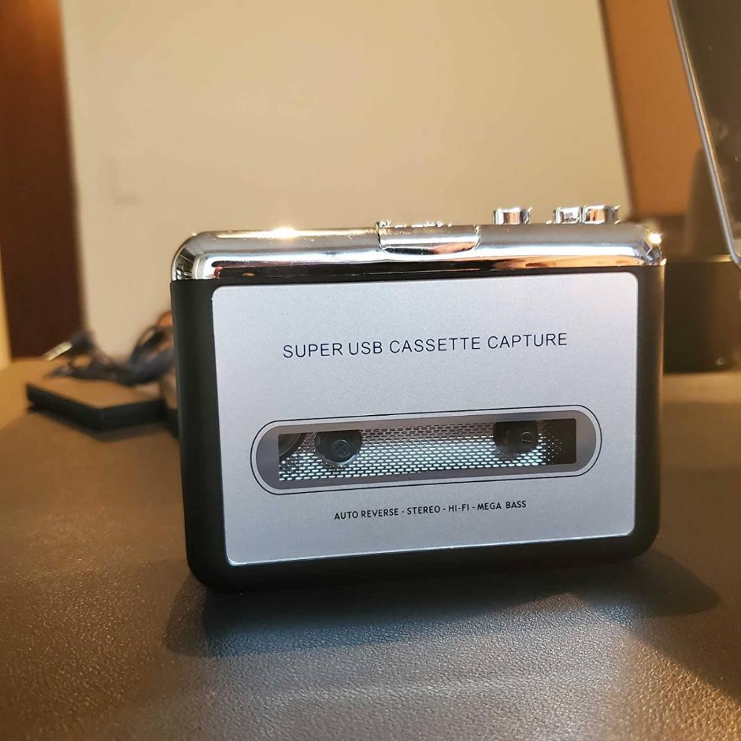 カセットテープUSB変換プレーヤー オートリバース機能付き