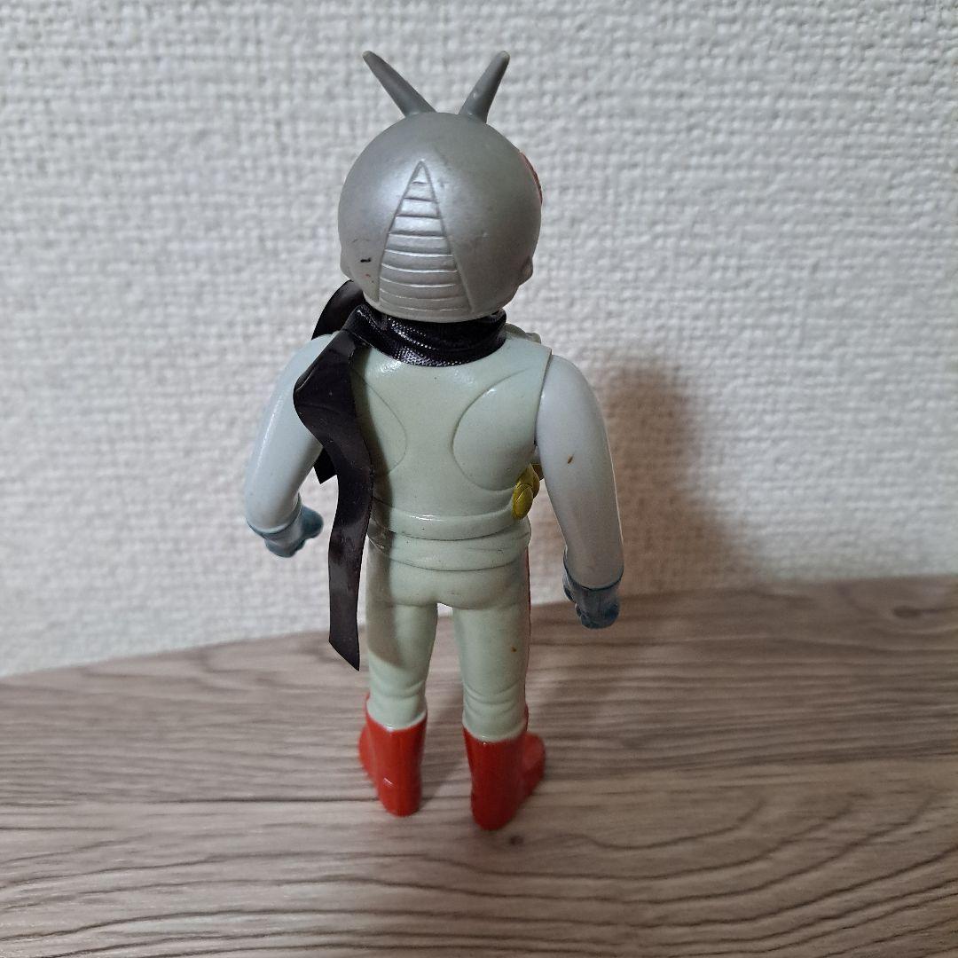 ソフビ　仮面ライダーX　ポピー　ミドルサイズ