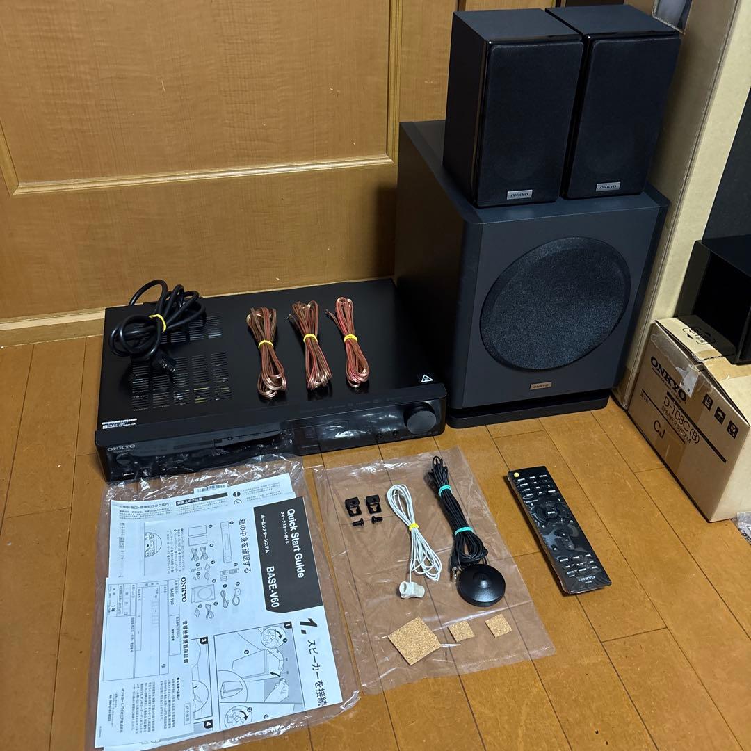 ONKYO BASE-V60 ホームシアター　スピーカー　ハイレゾ　サラウンド