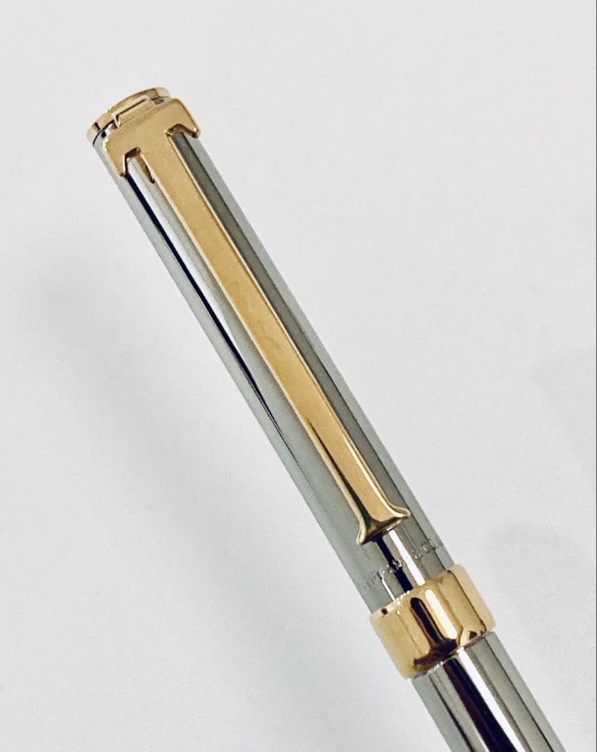 【ティファニー】 Tクリップ高級ボールペン　Tiffany ルテニウムゴールド