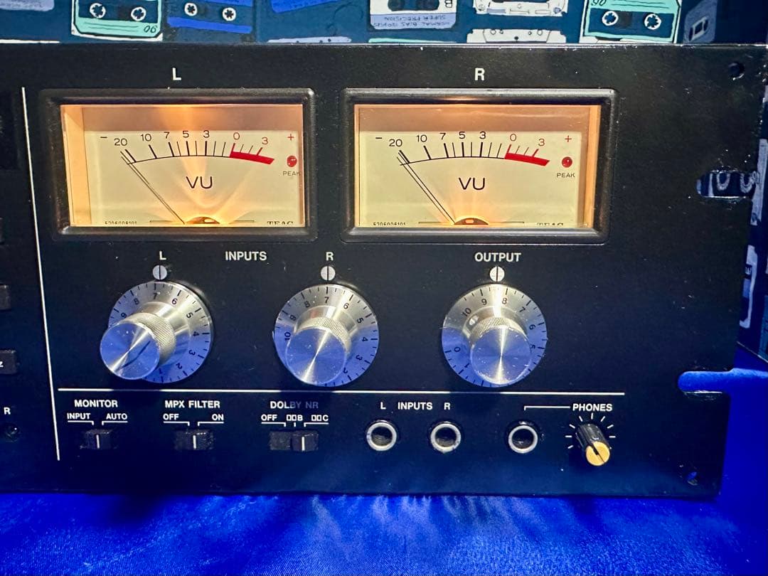 TASCAM プロ業務用高級3ヘッドカセットデッキ 122MK3 EX104