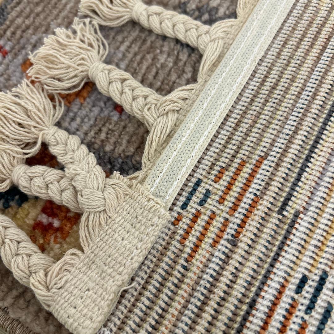 新品☆玄関マット ヴィンテージ風 ラグ キリム柄 ウィルトンラグ カーペット