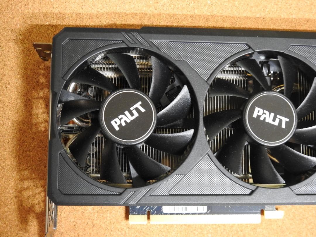 Palit RTX 4060 Ti 16GB JetStream 動作確認済み