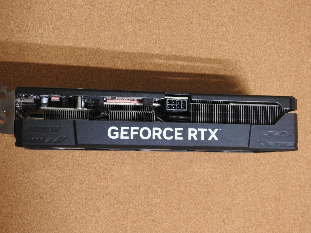 Palit RTX 4060 Ti 16GB JetStream 動作確認済み