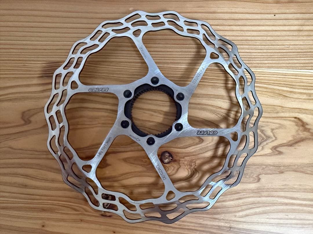 GALFER ディスクブレーキローター 160mm 140mm センターロック