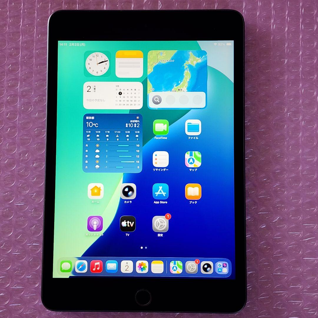 美品　Apple iPad mini　第5世代　バッテリー良好　Wi-Fiモデル