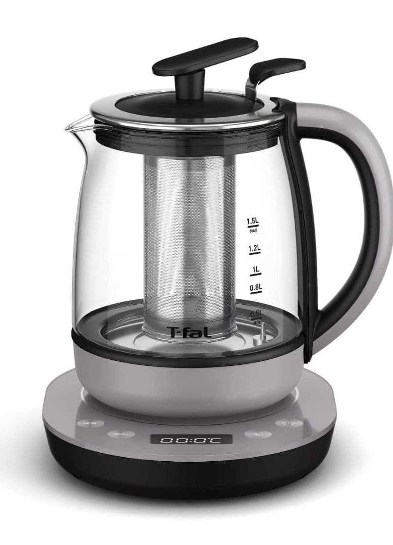 T-fal ティファール　1.5L 電気ケトル　ガラス製