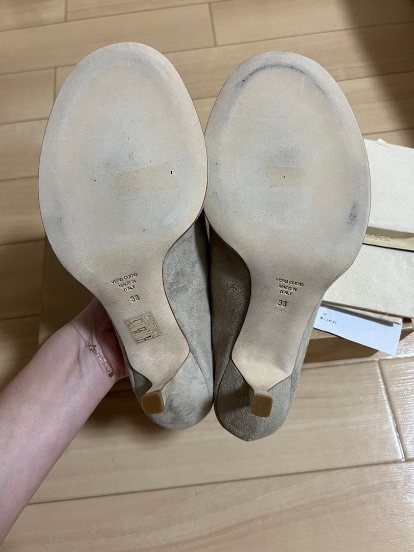 BRENTA ブレンタ　ミュール　ベージュ　38