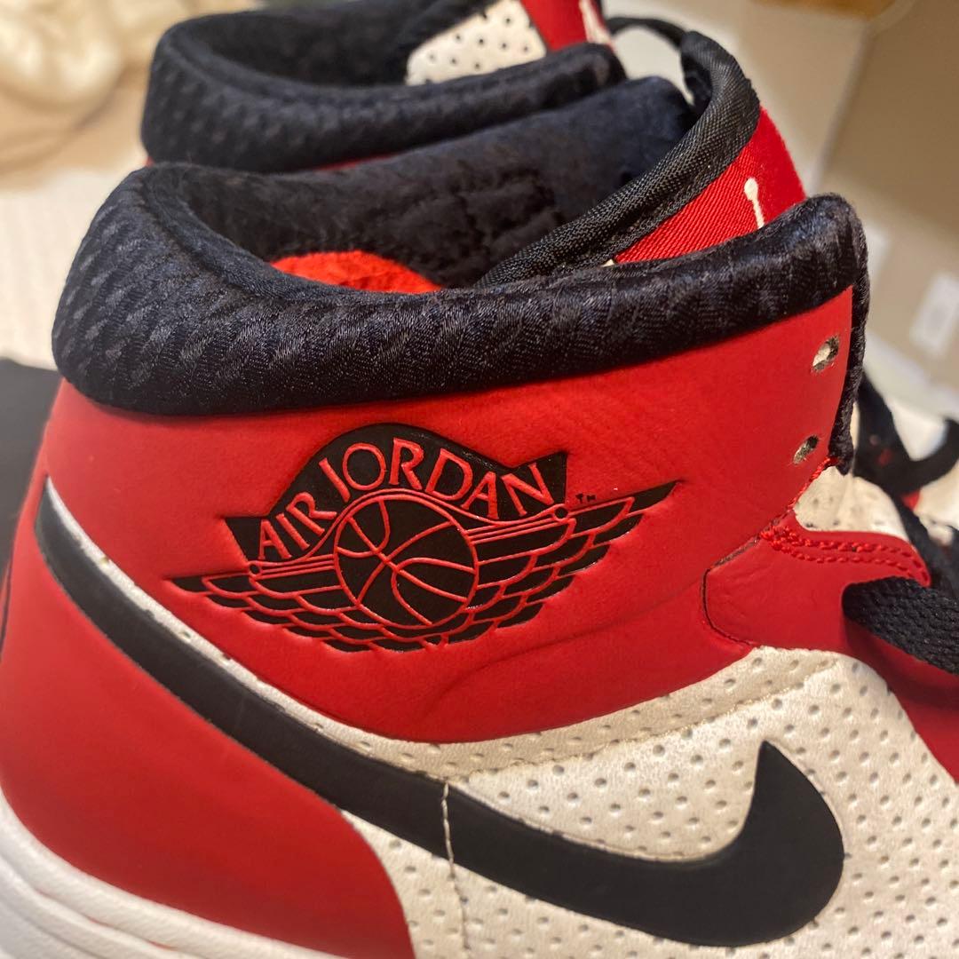 Air Jordan ハイカットシューズ 赤/白/黒