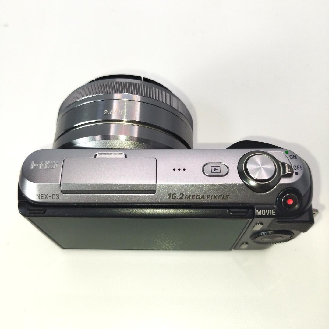 SONY ミラーレス一眼 α NEX-C3 ダブルレンズキットブラック