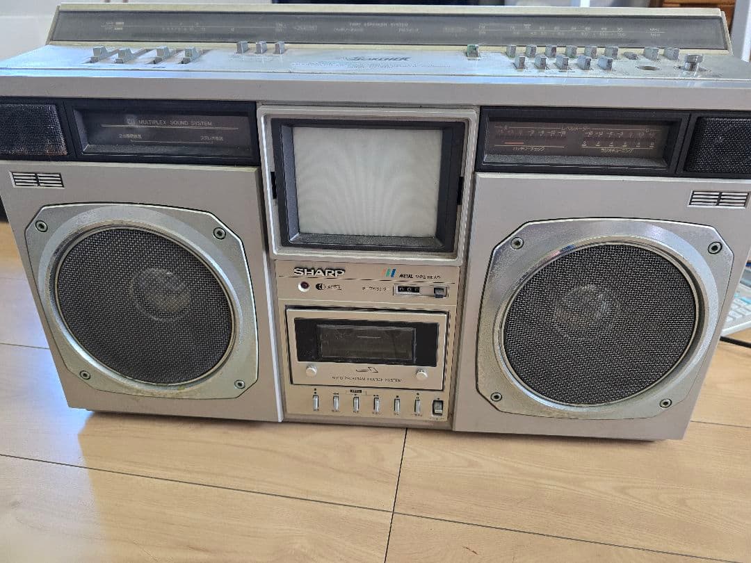 SHARP MULTIPLEX SOUND SYSTEM ラジカセ