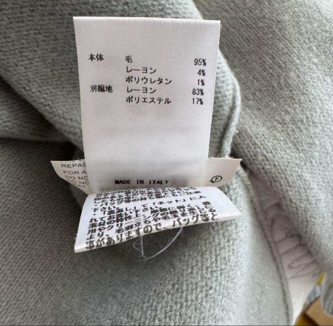 JIL SANDER ジルサンダー　AWサイドスリットニット