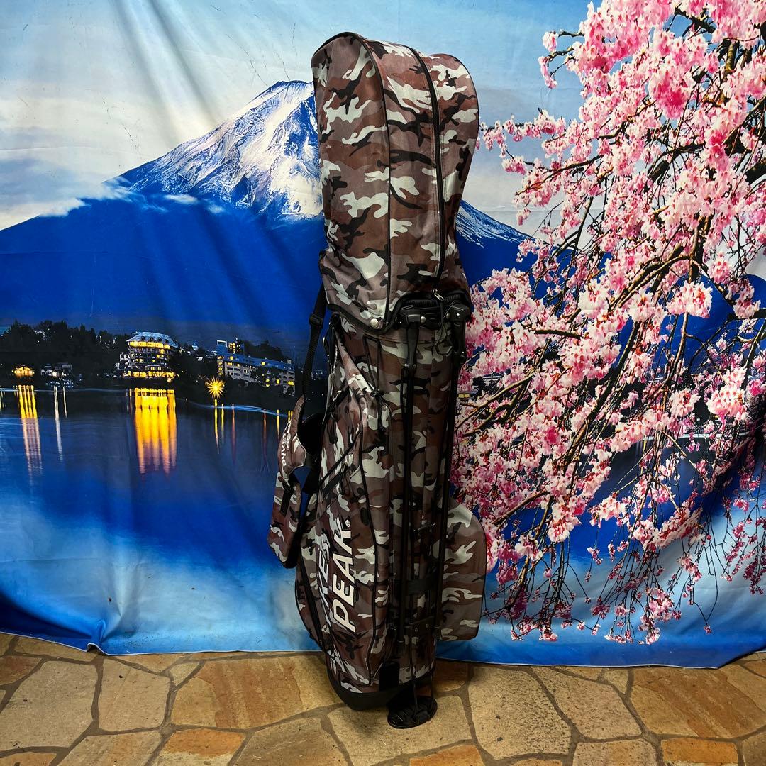 寶BMー823 PYKES PEAKスタンドキャディバッグ 2.5kg23cm