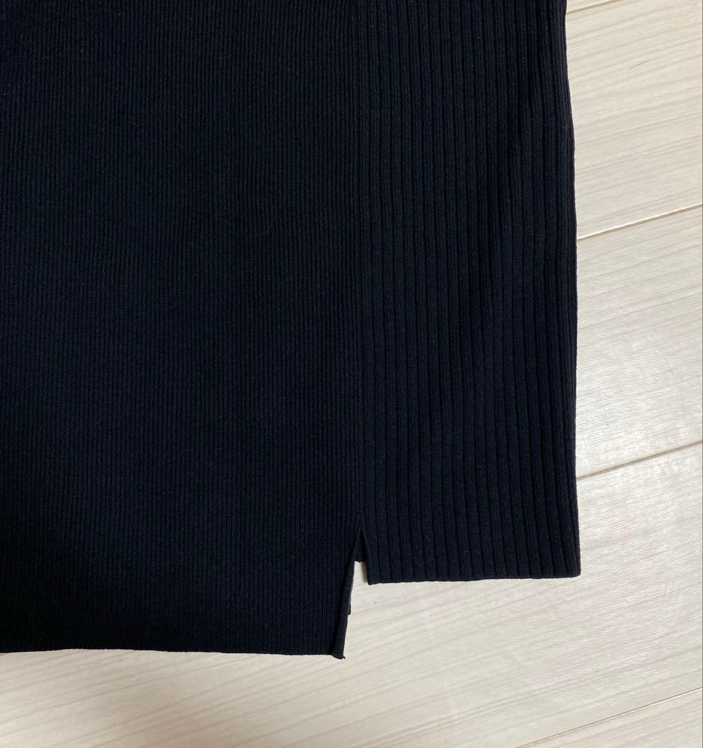 マークアンドロナ CODE ワンピース　モックネックニット　ゴルフウェア