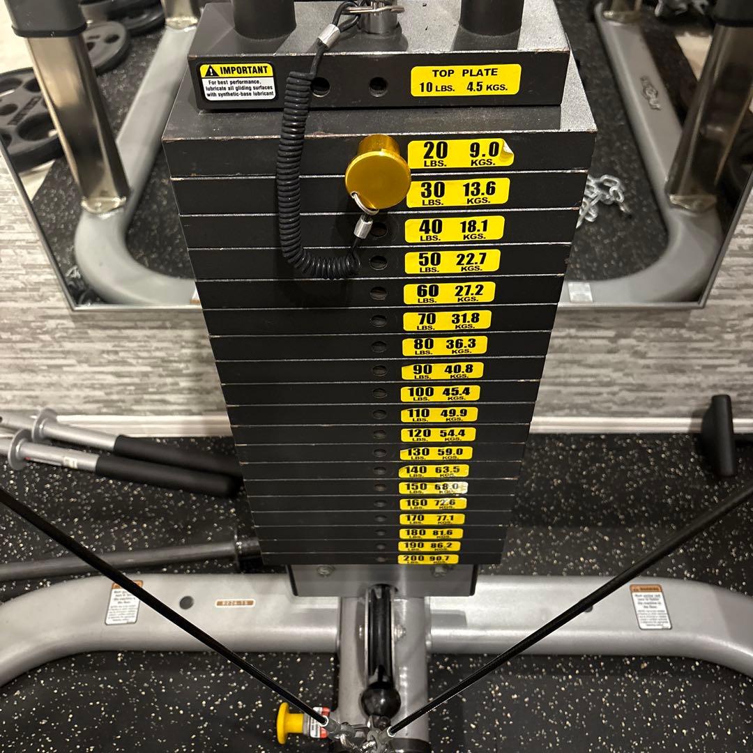 【もっくん】タフスタッフ　パワーラック　ラットプル　セット　旧型