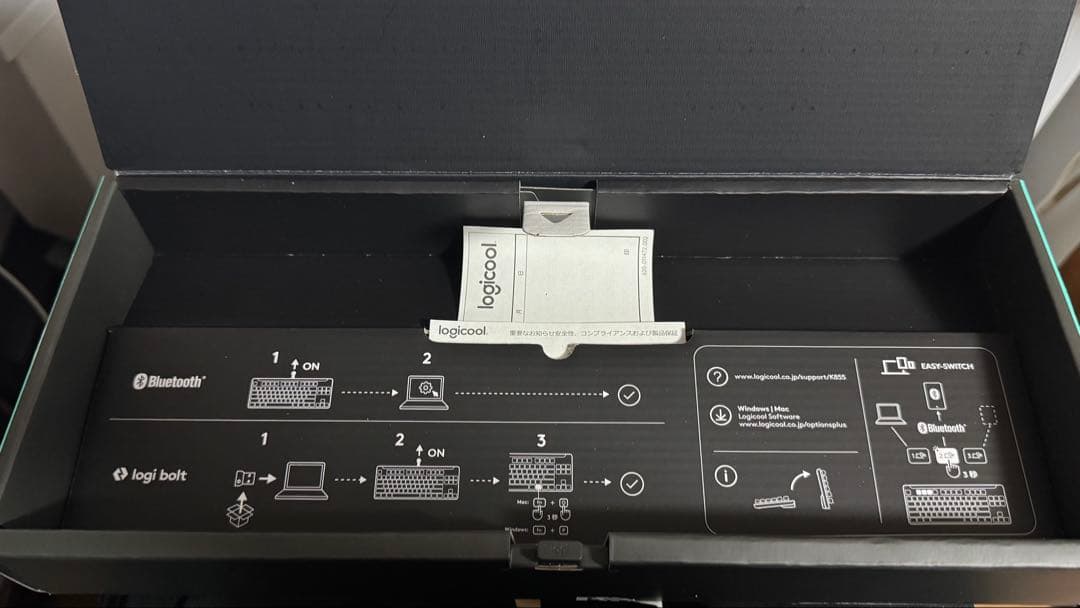 logi メカニカルキーボード K855GR 日本語配列