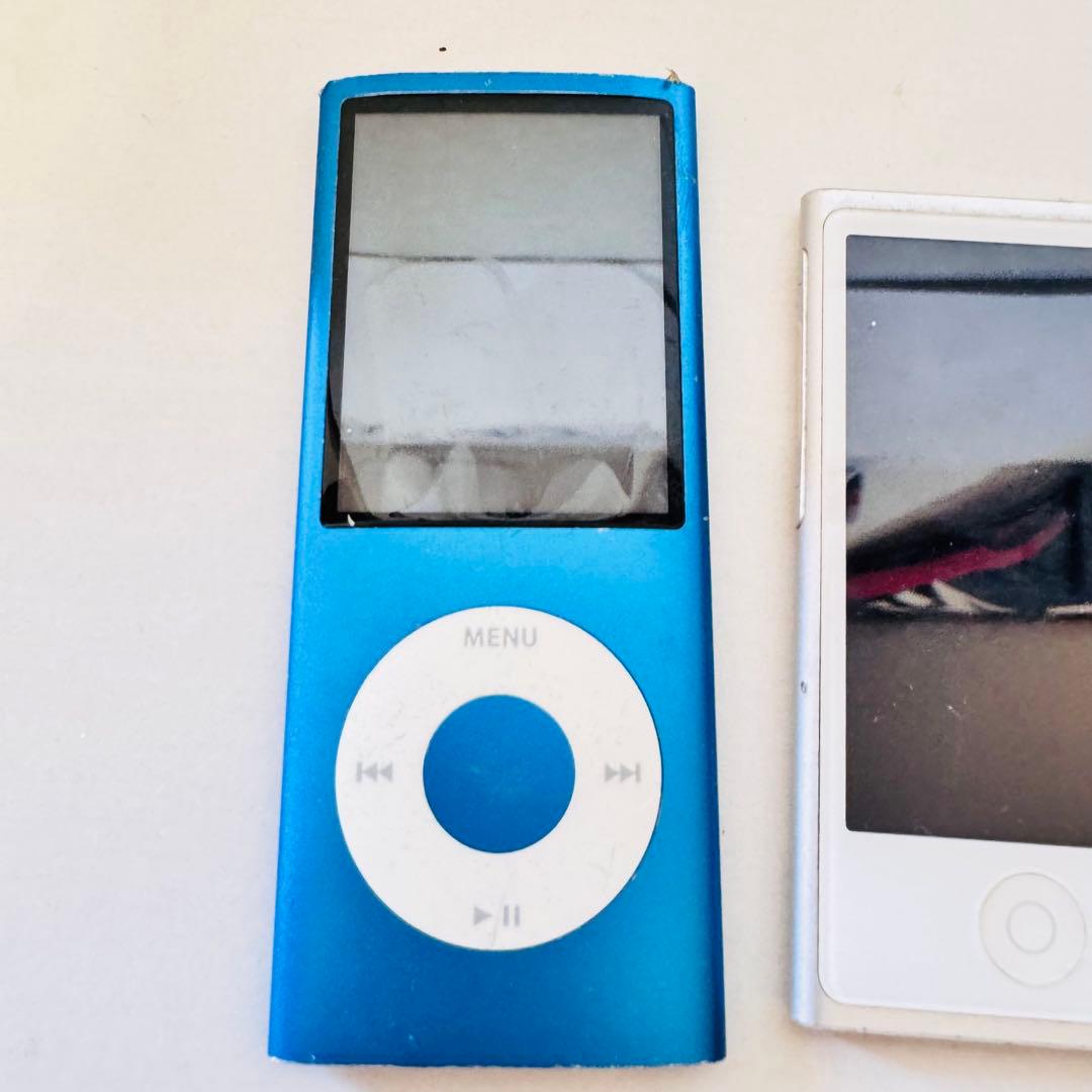 【ジャンク・未初期化】iPod nano 3台セット 、ライトイニングアダプター