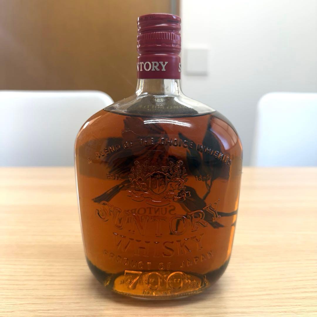 【未開栓・美品・おおるり】サントリー オールド ウイスキー 特級 バードボトル