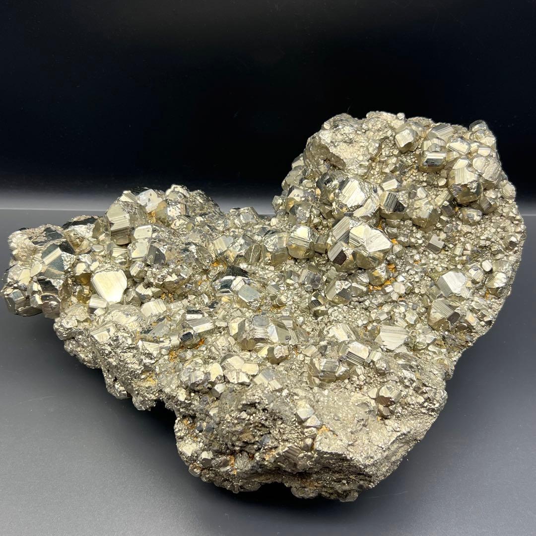 金ピカ 極大15.59kg✨ゴールドの輝き✨邪気祓い、金運招来✨パイライト 原石