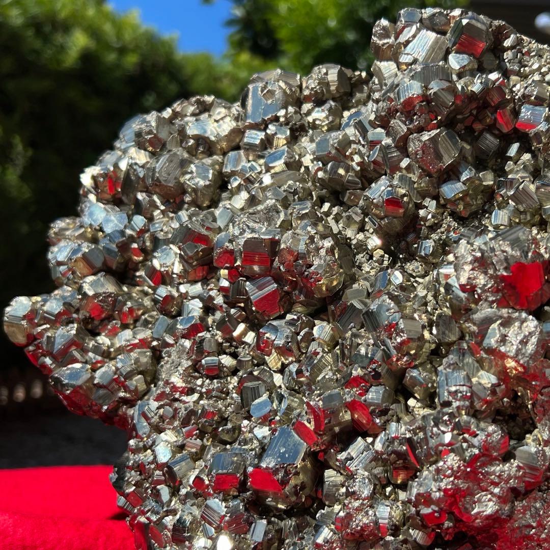 金ピカ 極大15.59kg✨ゴールドの輝き✨邪気祓い、金運招来✨パイライト 原石