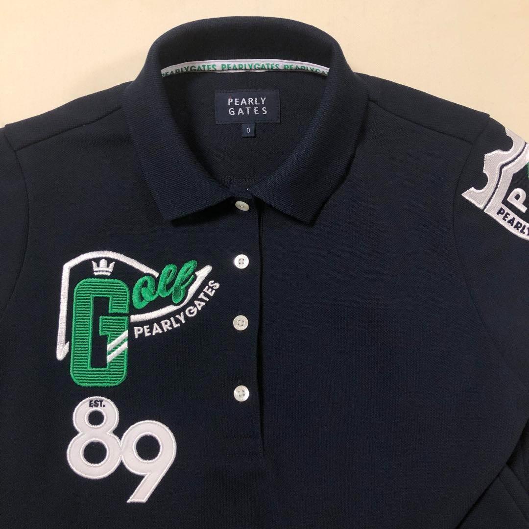 パーリーゲイツ ワンピース ウェア 日本製 ネイビー サイズ0