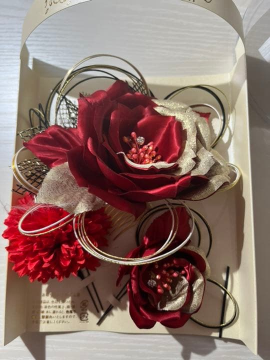 【美品】 成人式 髪飾り