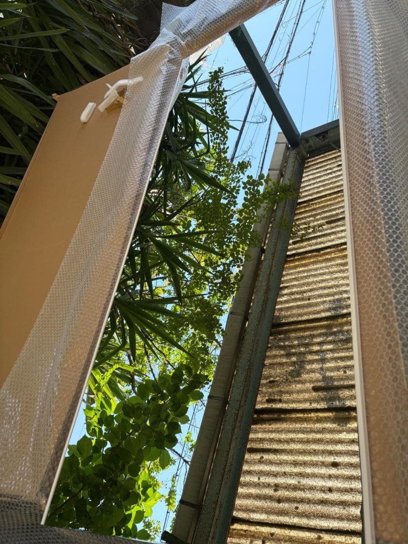 【美品】ダンスミラー 割れない鏡 幅60x160cm 姿見 白色 5番