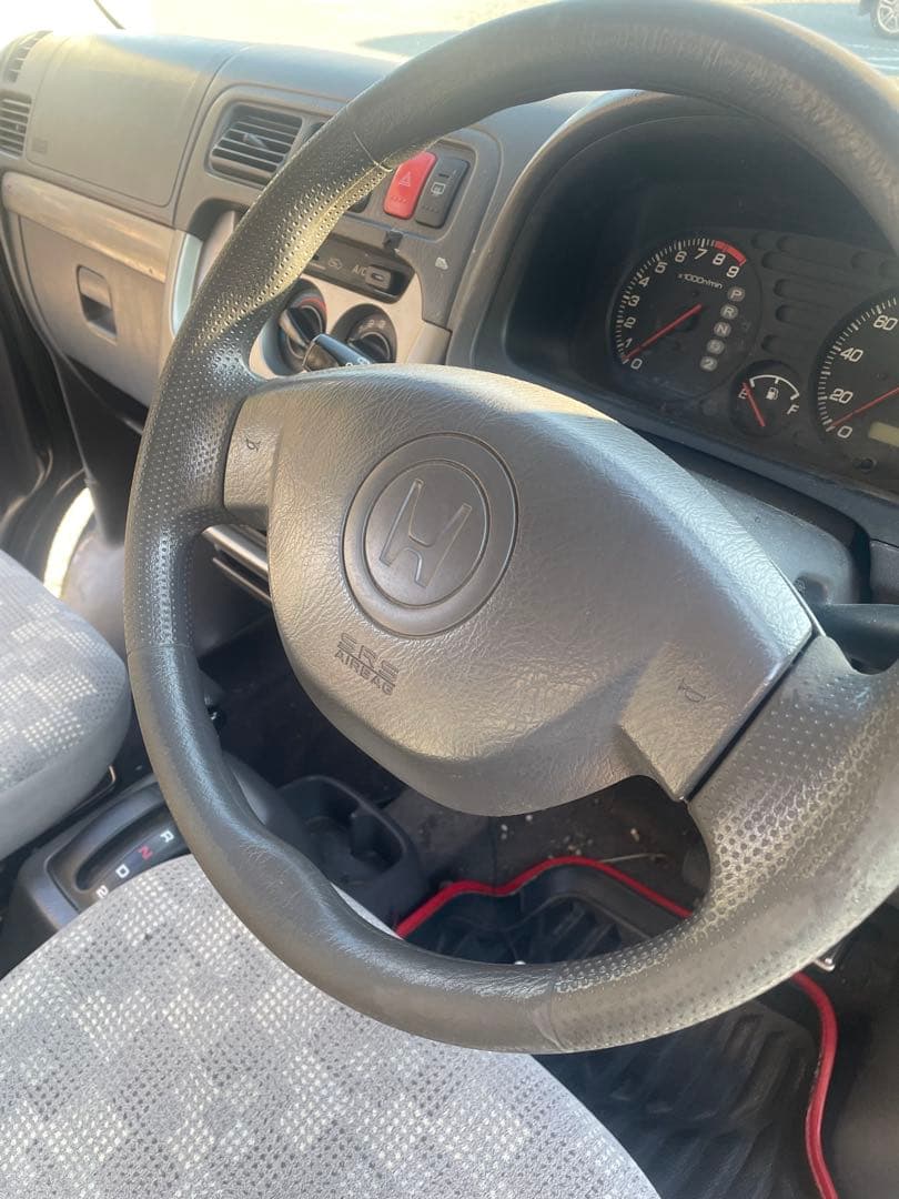 ホンダ バモス　黒 軽バン 2003年式