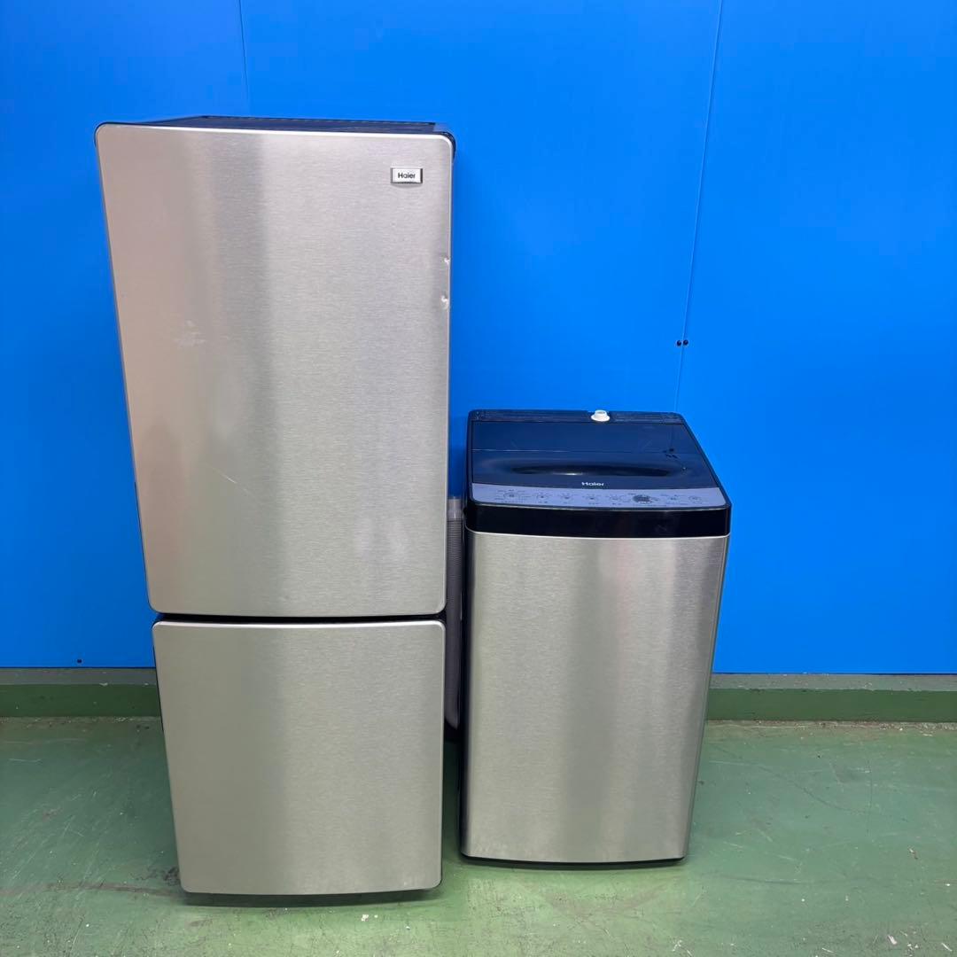 664 大容量　冷蔵庫　洗濯機　セット　シルバー　小型　一人暮らし　2025年製