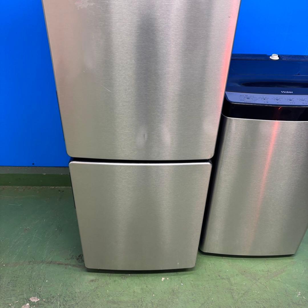 664 大容量　冷蔵庫　洗濯機　セット　シルバー　小型　一人暮らし　2025年製