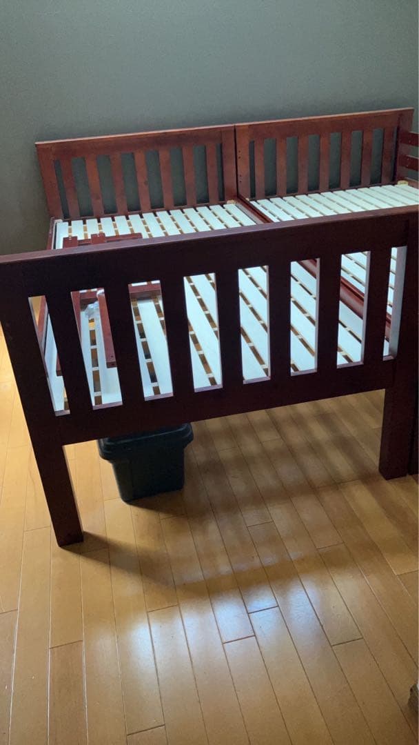 【引取限定】シングルベッド×2・キングサイズベッド・2段ベッド（使い方3通り）