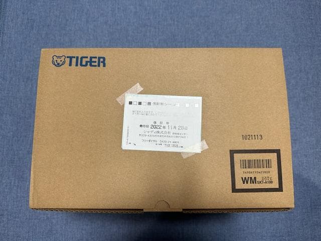 普通の人　TIGER ミキサー SKT-A100 WM 1.0L