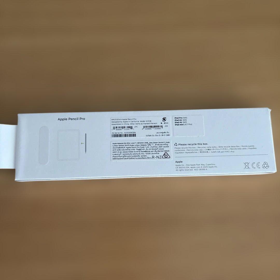 Apple Pencil Pro 2025年製