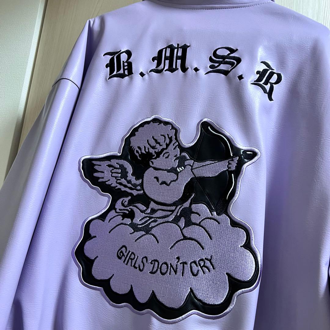 【UNTILWERICH】 St.レザースタジャン パープル エンジェル