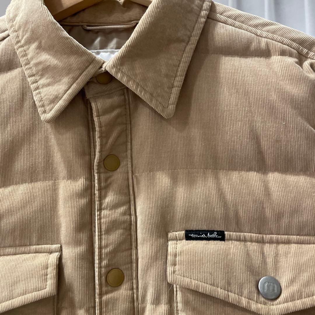 トラヴィスマシュー　コーデュロイ　シャツダウンジャケット　M