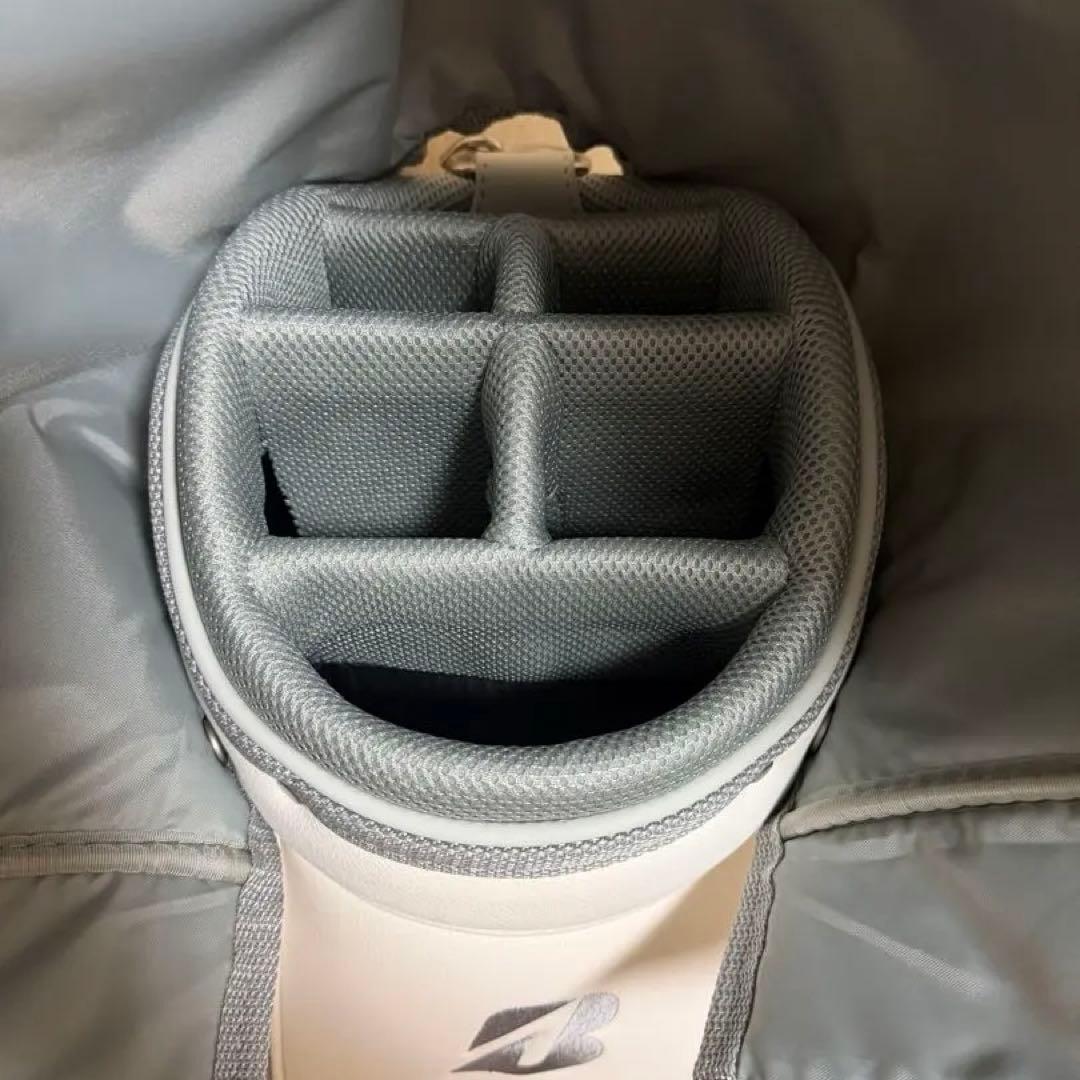 BRIDGESTONE GOLF ゴルフバッグ ホワイト/ピンク