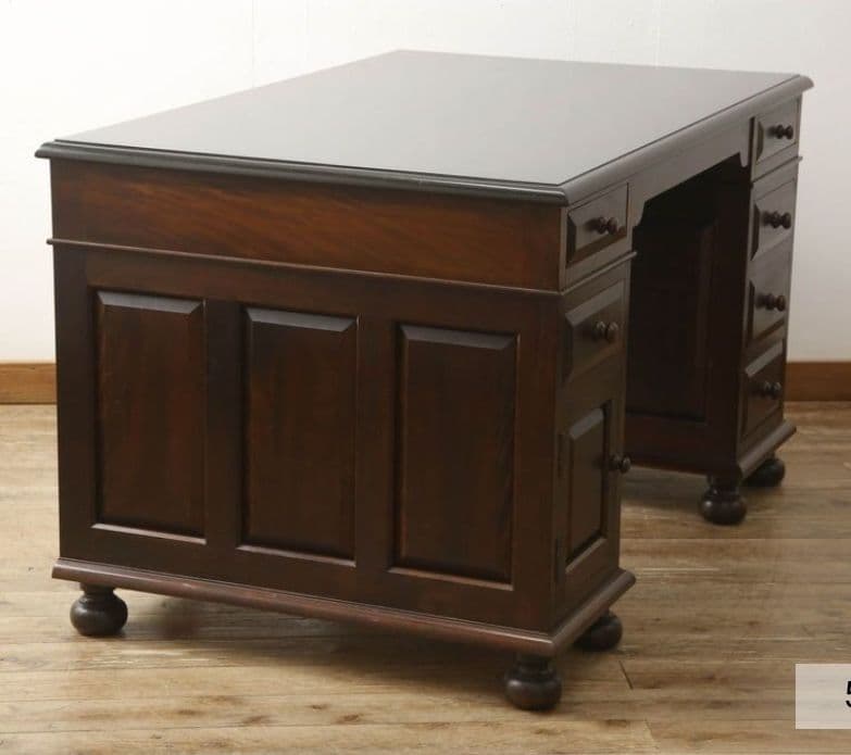 希少　松本民芸家具　ヴィンテージ　両袖机