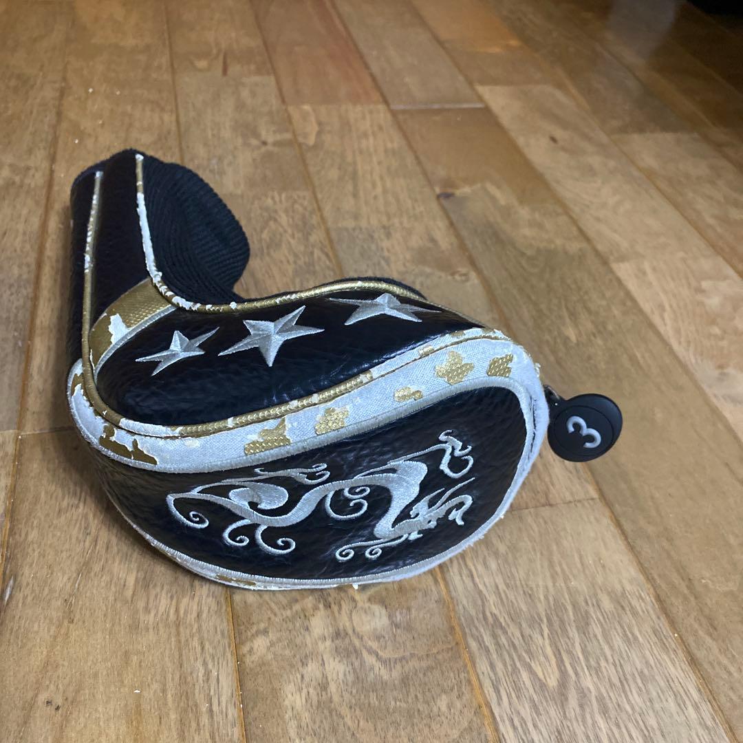 so-1ダンスウィズドラゴンキャディバッグ 黒/シルバー