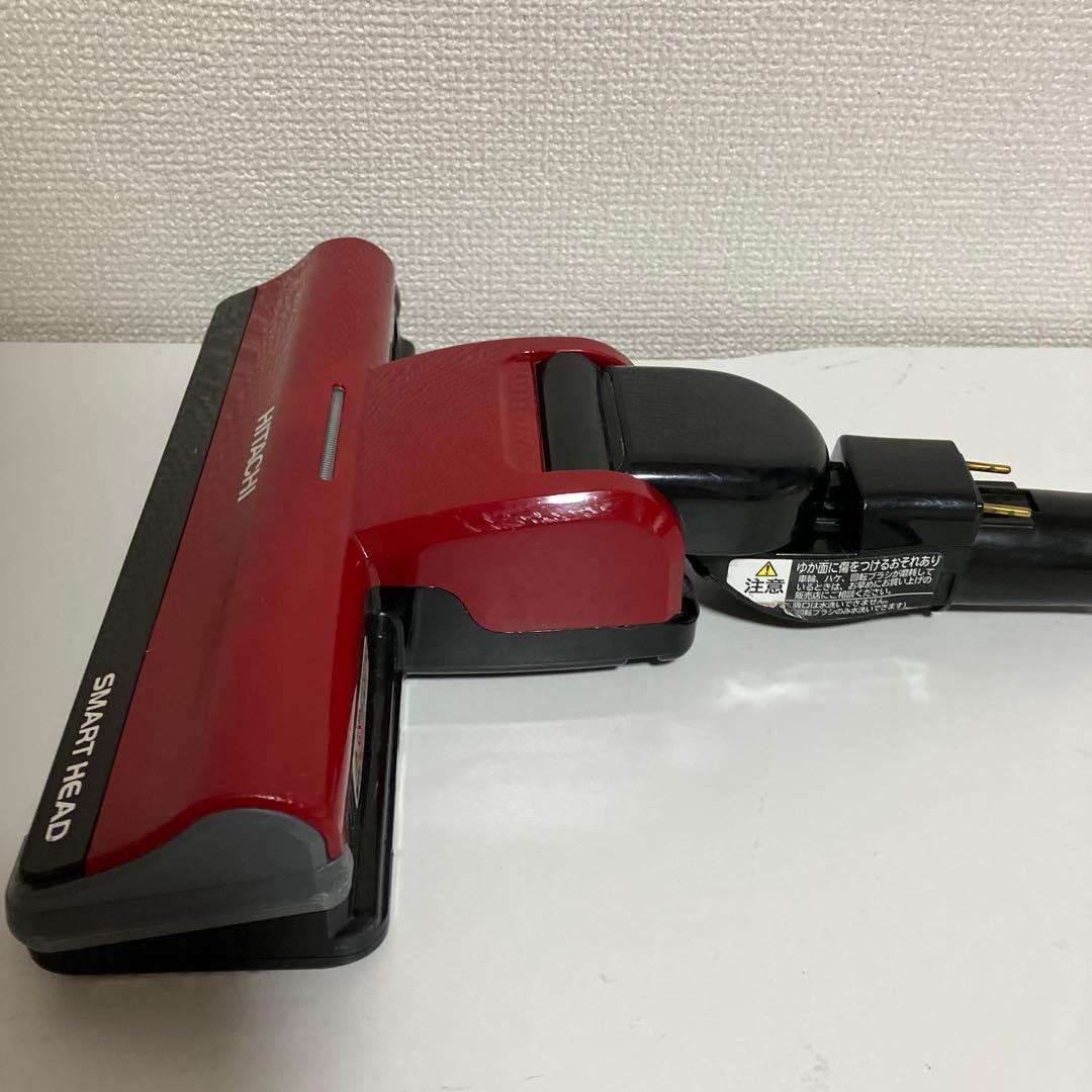 日立　掃除機　ヘッド　回転ブラシ　D-AP51　赤　パワかるサイクロン　中古良品