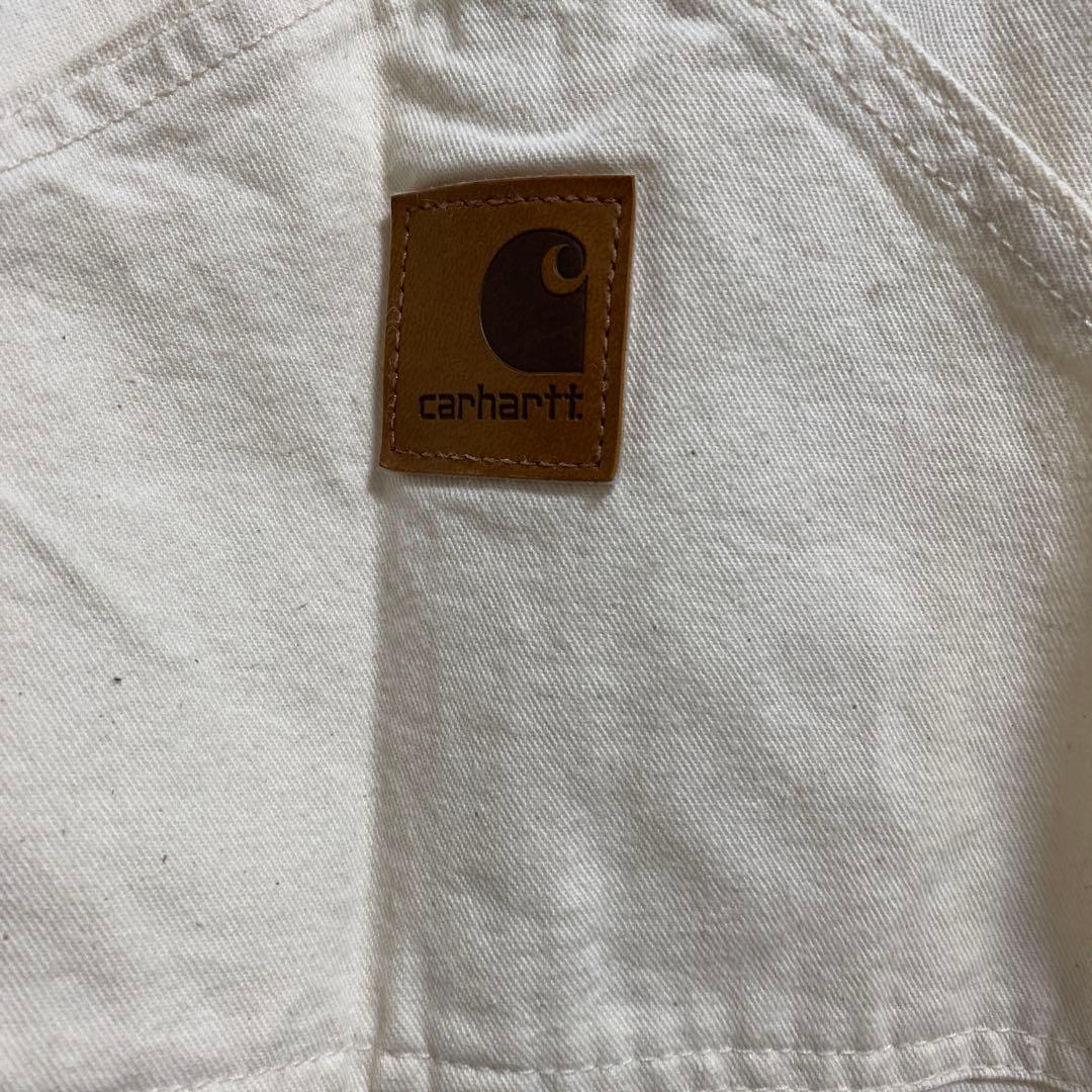 Carhartt R84 MNT ホワイトオーバーオール 42 X 32