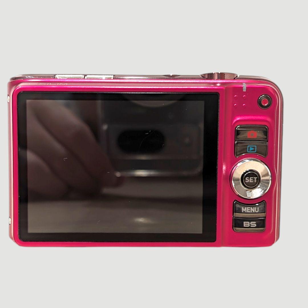 美品 動作確認済 CASIO EX-H10 ピンク デジカメ 充電器 付属品多数